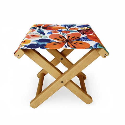 CayenaBlanca Azafran Folding Stool