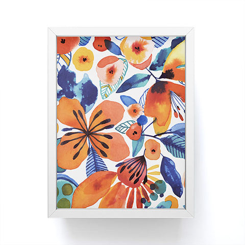 CayenaBlanca Azafran Framed Mini Art Print