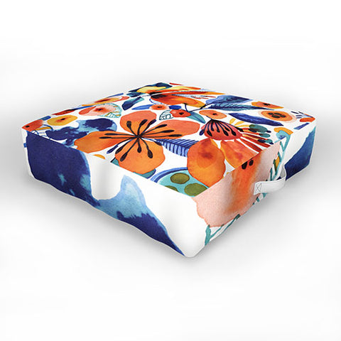CayenaBlanca Azafran Outdoor Floor Cushion