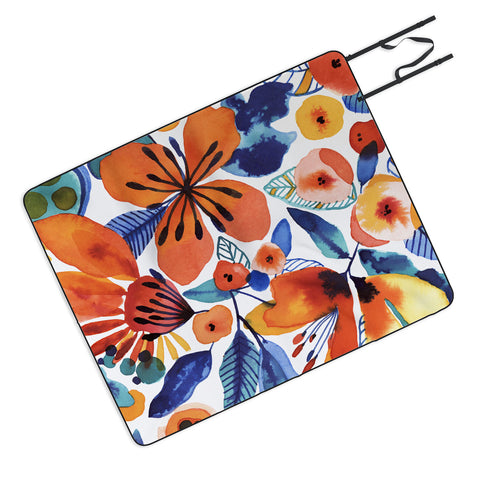 CayenaBlanca Azafran Picnic Blanket