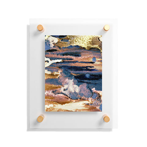 CayenaBlanca Azurite Floating Acrylic Print