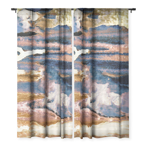 CayenaBlanca Azurite Sheer Non Repeat