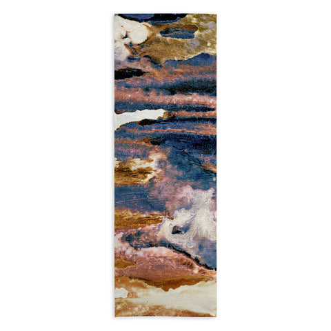 CayenaBlanca Azurite Yoga Towel