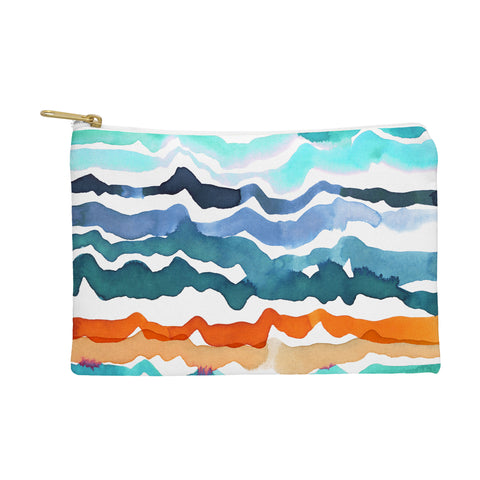 CayenaBlanca Beach Waves Pouch