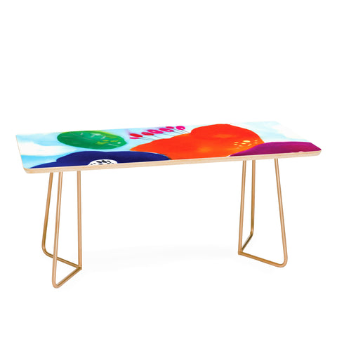 CayenaBlanca Big Flowers Coffee Table