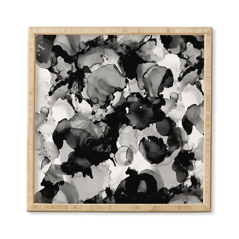 CayenaBlanca Black and white dreams Framed Wall Art