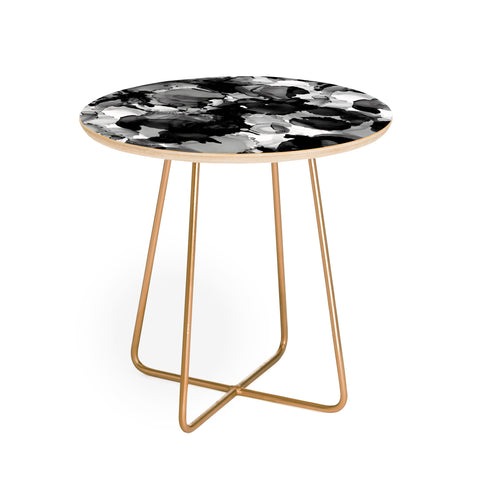 CayenaBlanca Black and white dreams Round Side Table