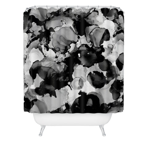 CayenaBlanca Black and white dreams Shower Curtain