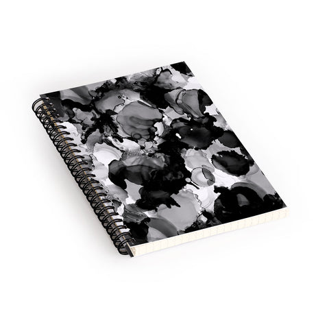 CayenaBlanca Black and white dreams Spiral Notebook