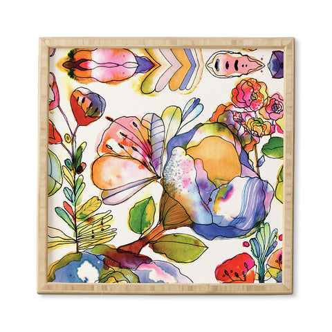 CayenaBlanca Blossom Pastel Framed Wall Art