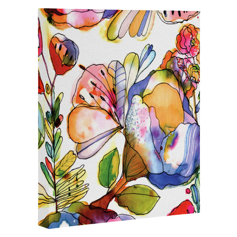 CayenaBlanca Blossom Pastel Art Canvas