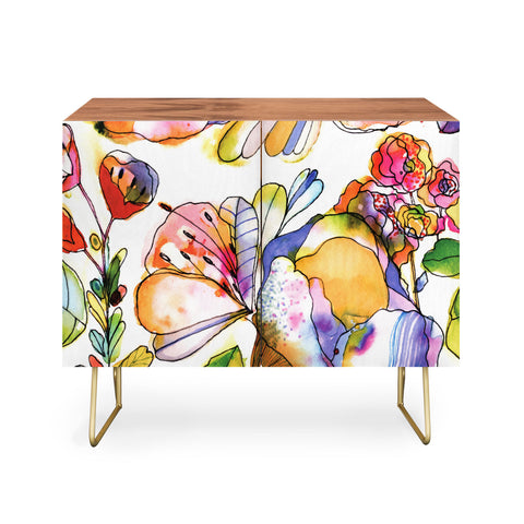 CayenaBlanca Blossom Pastel Credenza
