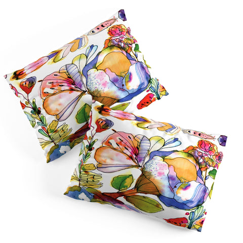 CayenaBlanca Blossom Pastel Pillow Shams