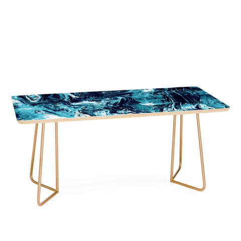 CayenaBlanca Blue Marble Coffee Table