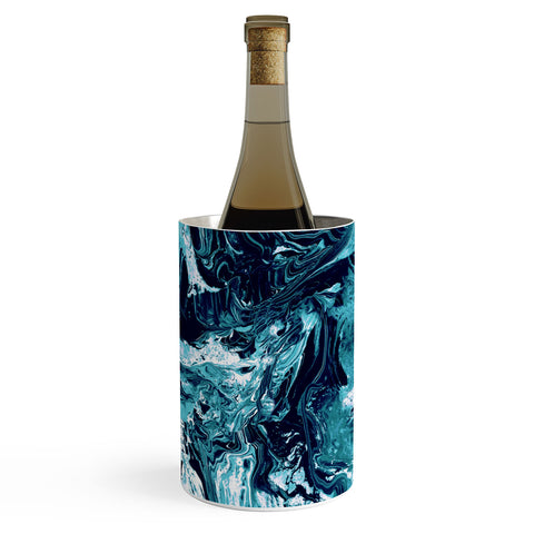 CayenaBlanca Blue Marble Wine Chiller