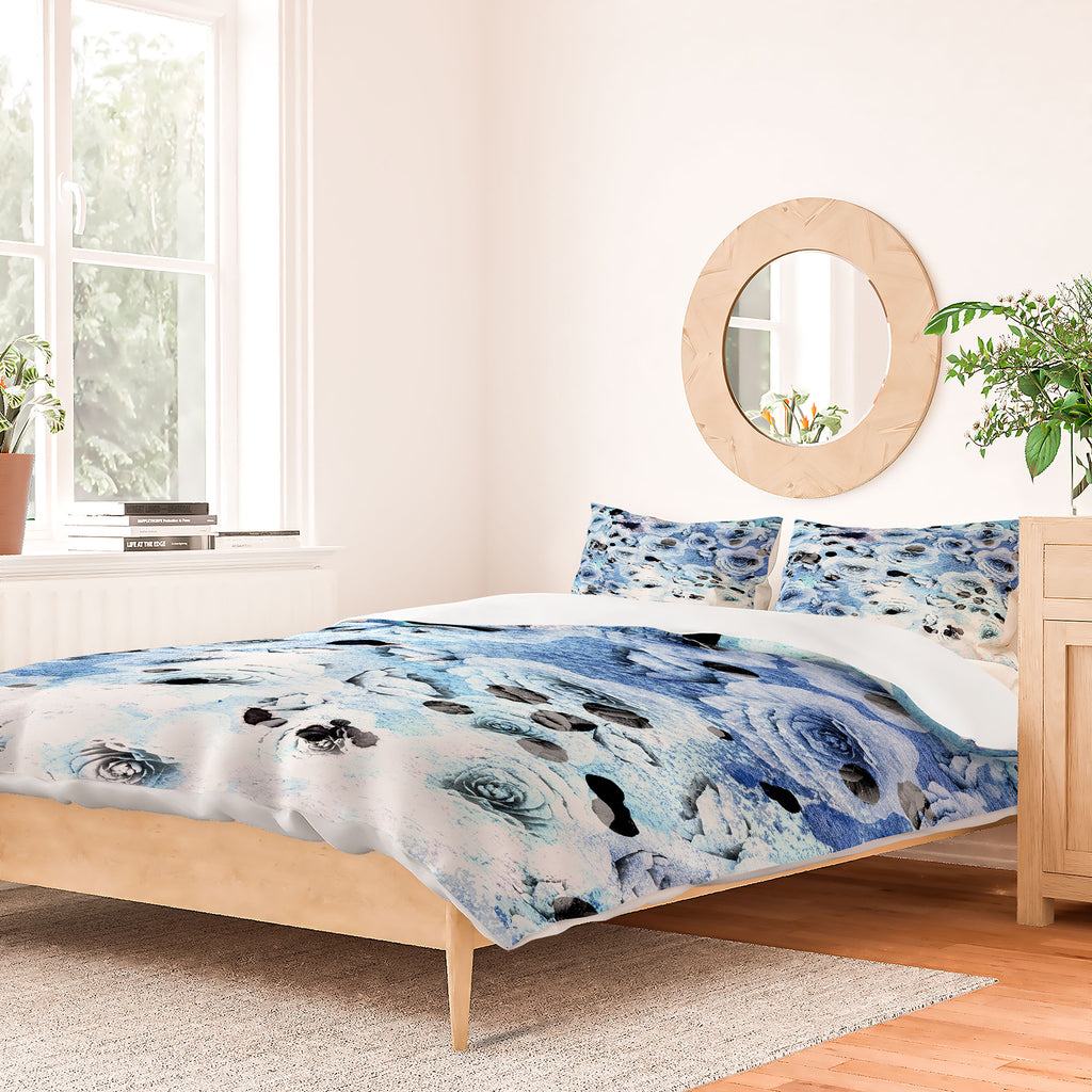 Blue Roses Duvet Cover Cayenablanca