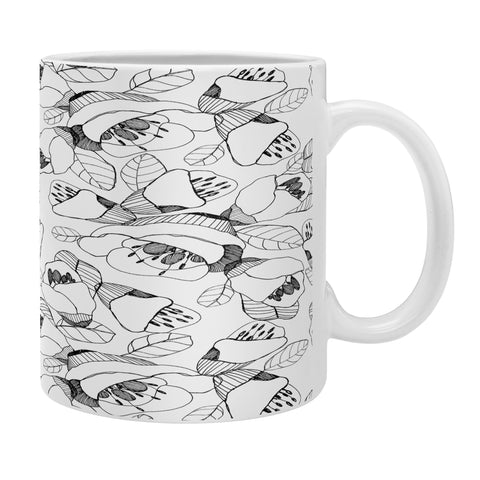 CayenaBlanca Bw Lines Coffee Mug