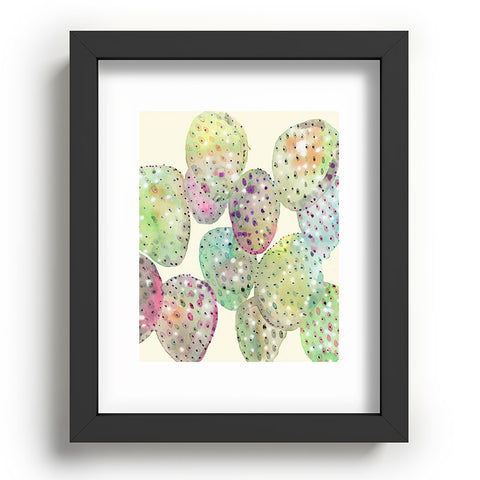 CayenaBlanca Cactus Drops Recessed Framing Rectangle