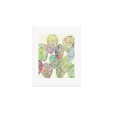 CayenaBlanca Cactus Drops Art Print