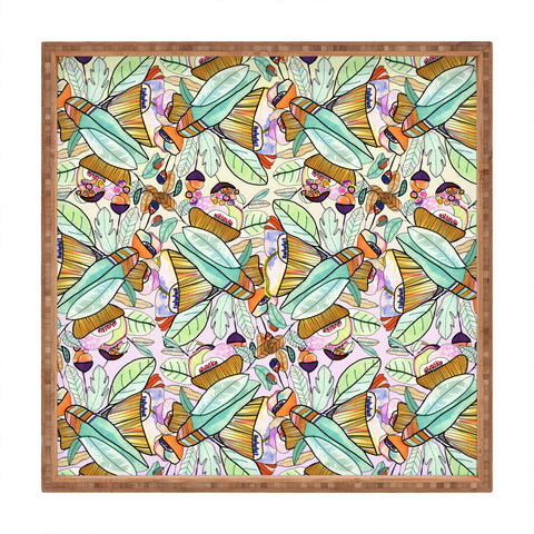 CayenaBlanca Caribe Square Tray