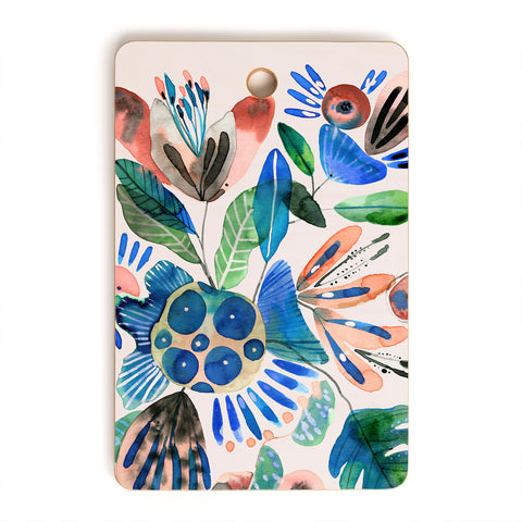 CayenaBlanca Cocoa Fields Cutting Board Rectangle