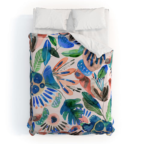 CayenaBlanca Cocoa Fields Duvet Cover
