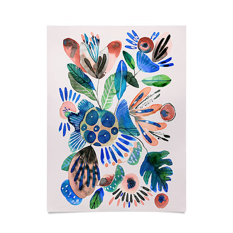 CayenaBlanca Cocoa Fields Poster