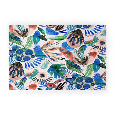 CayenaBlanca Cocoa Fields Welcome Mat