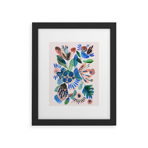 CayenaBlanca Cocoa Fields Framed Art Print