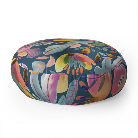 CayenaBlanca Colour Magic Floor Pillow Round