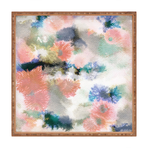 CayenaBlanca Corals Square Tray