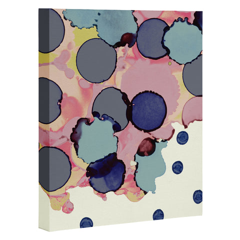 CayenaBlanca Cotton Dots Art Canvas