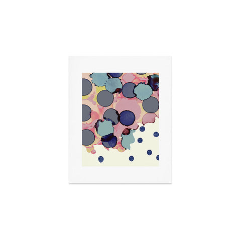 CayenaBlanca Cotton Dots Art Print