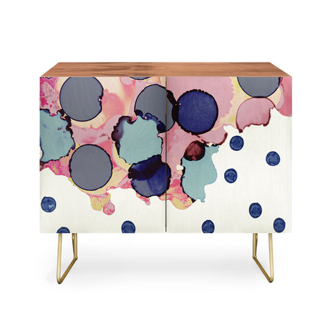 CayenaBlanca Cotton Dots Credenza