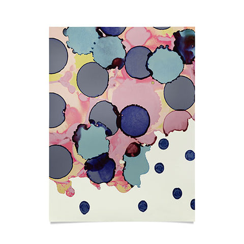 CayenaBlanca Cotton Dots Poster