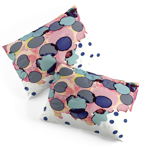 CayenaBlanca Cotton Dots Pillow Shams