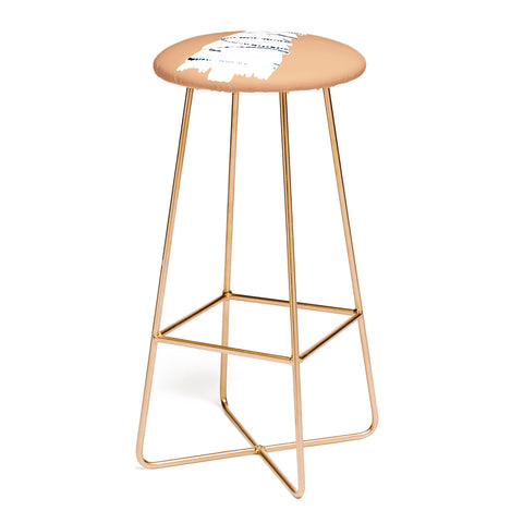 CayenaBlanca Cozy Christmas Tree Bar Stool