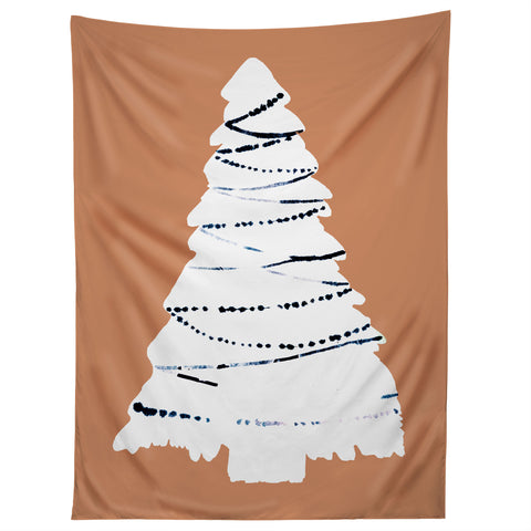 CayenaBlanca Cozy Christmas Tree Tapestry