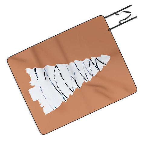 CayenaBlanca Cozy Christmas Tree Picnic Blanket