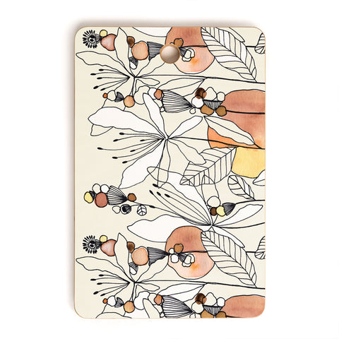 CayenaBlanca Desert Butterfly Cutting Board Rectangle