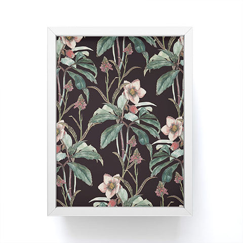 CayenaBlanca Dramatic Garden Framed Mini Art Print