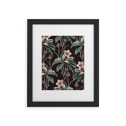 CayenaBlanca Dramatic Garden Framed Art Print
