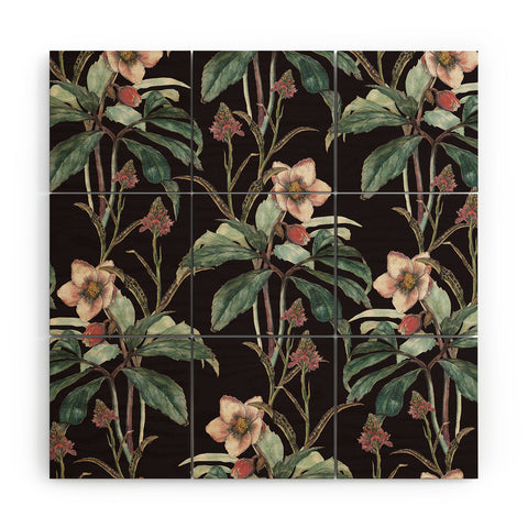 CayenaBlanca Dramatic Garden Wood Wall Mural