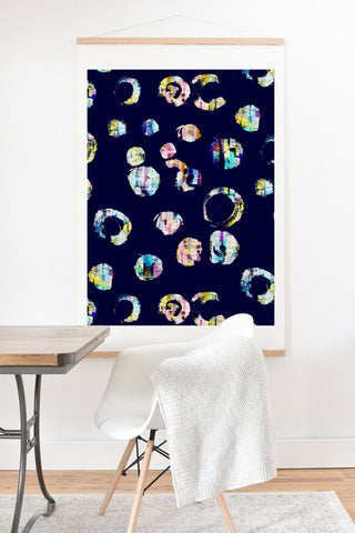 CayenaBlanca Drops of color Art Print And Hanger