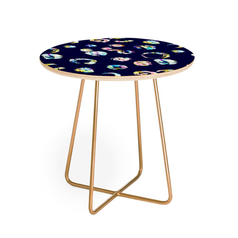 CayenaBlanca Drops of color Round Side Table