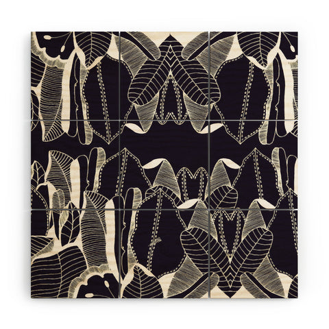 CayenaBlanca Duo Tone Wood Wall Mural