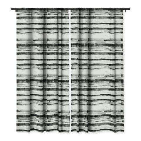 CayenaBlanca Earth lines Blackout Window Curtain