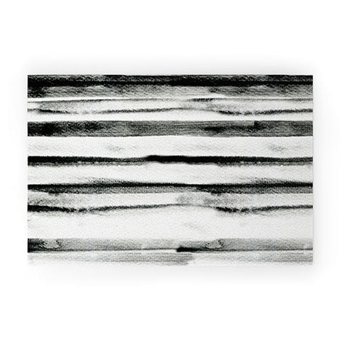 CayenaBlanca Earth lines Welcome Mat