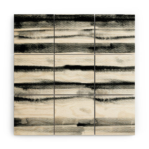 CayenaBlanca Earth lines Wood Wall Mural