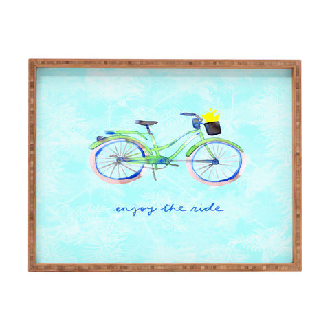CayenaBlanca Enjoy Your Ride Rectangular Tray